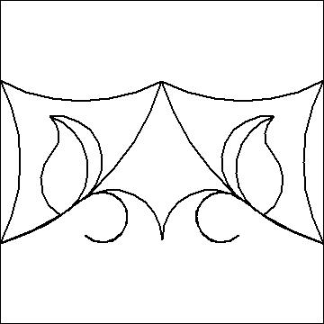 (image for) Half Square Triangle Rectangle 4 p2p-L04547*